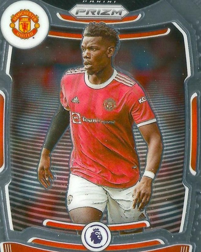 Paul Pogba 2021 Panini Prizm Premier League 22