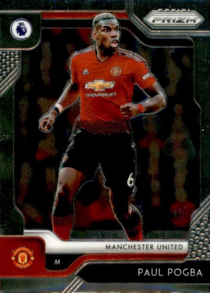 Paul Pogba 2019 Panini Prizm Premier League 57