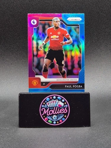 Paul Pogba 2019 Panini Prizm Purple Blue