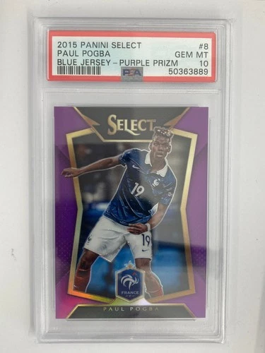 Paul Pogba 2015 Panini Select Purple /99