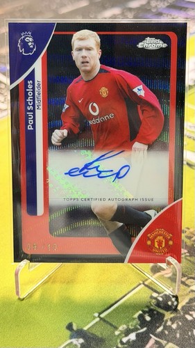 Paul Scholes 2025 Topps Chrome /10