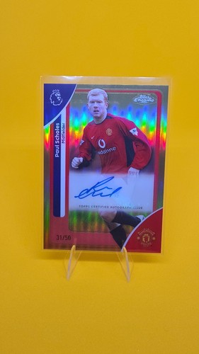 Paul Scholes 2026 Topps Chrome /50