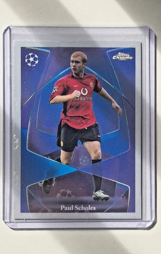 Paul Scholes 2024 Topps Chrome Logofractor