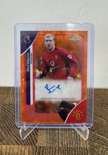 Paul Scholes 2025 Topps Chrome Sapphire /25