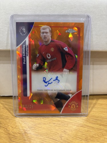 Paul Scholes 2026 Topps Chrome Sapphire /25