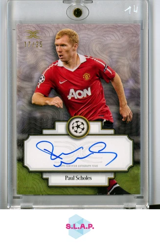 Paul Scholes 2025 Topps Definitive 17/25