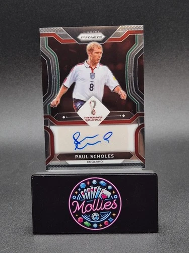 Paul Scholes 2022 Panini Prizm FIFA World Cup Qatar