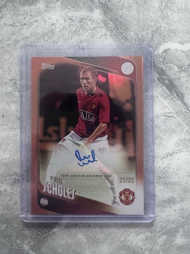 Paul Scholes 2025 Topps UCC /25