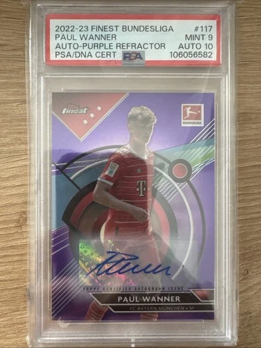 Paul Wanner 2022 Topps Bundesliga Finest /99