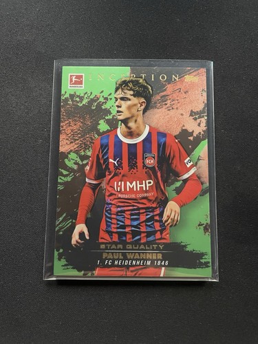Paul Wanner 2024 Topps Bundesliga Inception /75