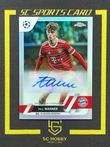 Paul Wanner 2022 Topps Chrome
