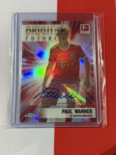 Paul Wanner 2022 Topps Chrome /57