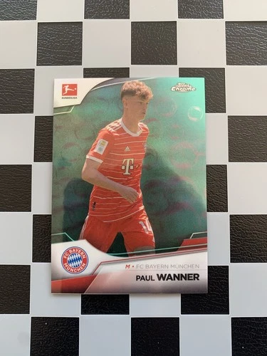Paul Wanner 2022 Topps Chrome Aqua /275