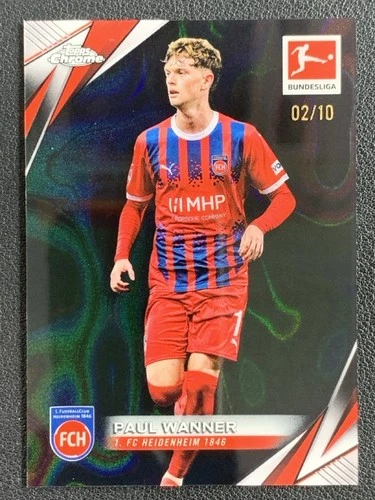 Paul Wanner 2024 Topps Chrome Black Lava Refractor /10