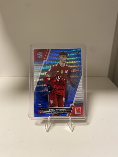 Paul Wanner 2021 Topps Chrome Blue Refractor /150