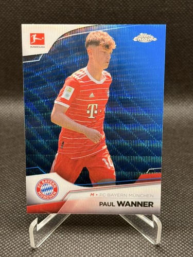 Paul Wanner 2023 Topps Chrome Blue Wave /180