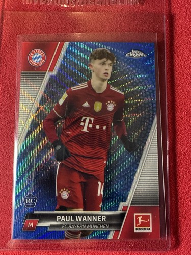 Paul Wanner 2021 Topps Chrome Bundesliga /150