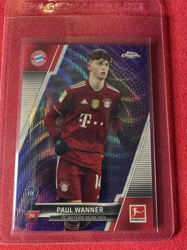 Paul Wanner 2021 Topps Chrome Bundesliga /299