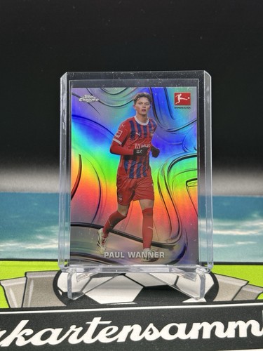 Paul Wanner 2025 Topps Chrome Bundesliga