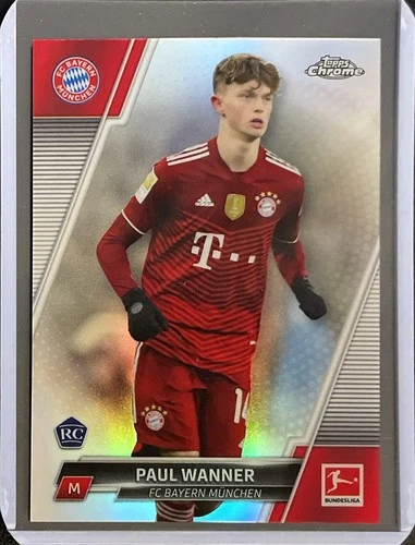 Paul Wanner 2021 Topps Chrome Bundesliga Refractor