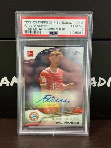 Paul Wanner 2022 Topps Chrome Bundesliga Refractor /165