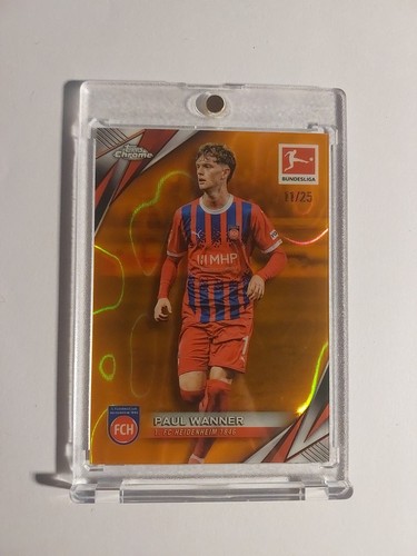 Paul Wanner 2024 Topps Chrome Bundesliga Refractor /25