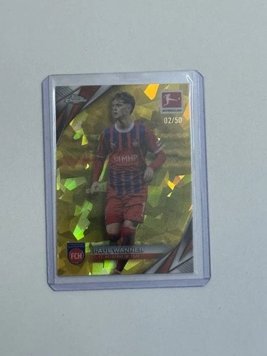 Paul Wanner 2024 Topps Chrome Bundesliga Sapphire /50