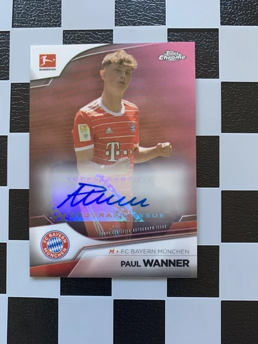 Paul Wanner 2022 Topps Chrome Pink /75