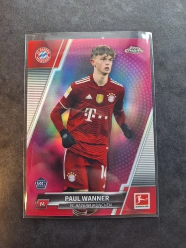 Paul Wanner 2021 Topps Chrome Pink Refractor /399