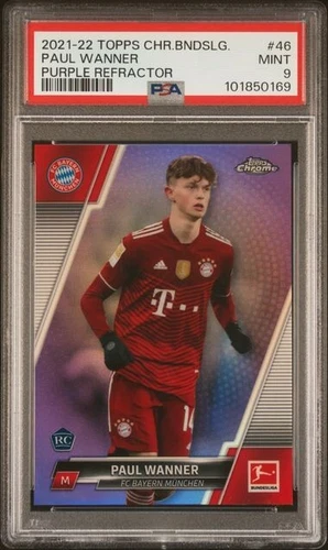 Paul Wanner 2022 Topps Chrome Purple /299