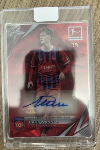Paul Wanner 2024 Topps Chrome Red Sapphire /5