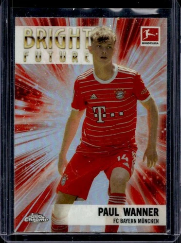 Paul Wanner 2023 Topps Cromo Bundesliga