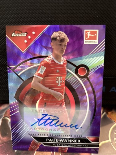 Paul Wanner 2022 Topps Finest /80