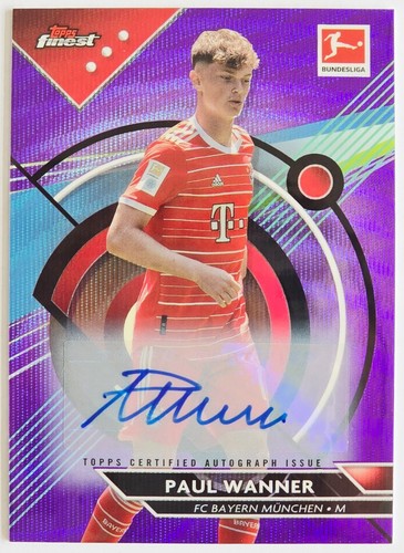 Paul Wanner 2022 Topps Finest /80