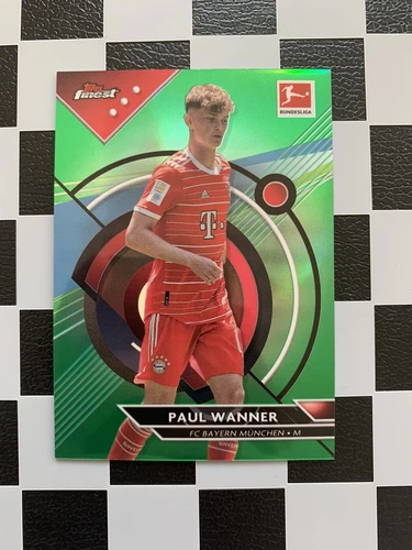 Paul Wanner 2022 Topps Finest Green /99