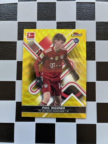 Paul Wanner 2022 Topps Finest Yellow /350