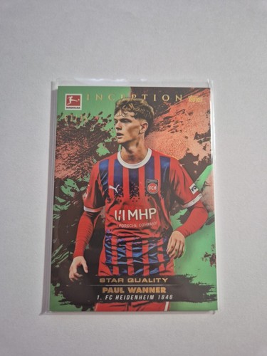 Paul Wanner 2024 Topps Inception Bundesliga /75