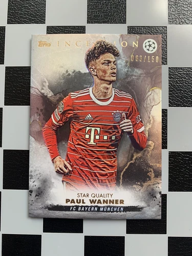 Paul Wanner 2022 Topps Inception Rainbow /150