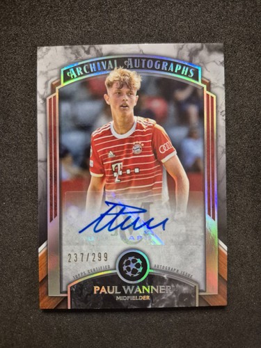 Paul Wanner 2023 Topps Museum /299