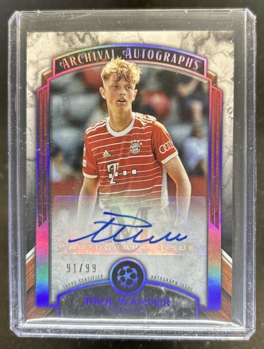 Paul Wanner 2022 Topps Museum Collection Amethyst /99