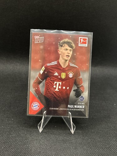 Paul Wanner 2021 Topps Now Bundesliga