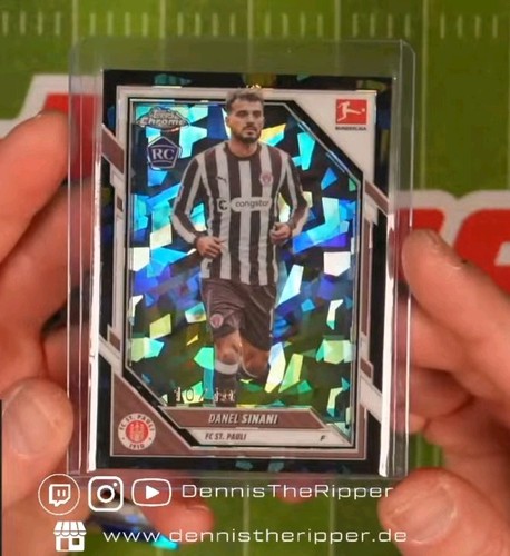 Pauli Danel Sinani 2025 Topps Sapphire Chrome Sapphire /10