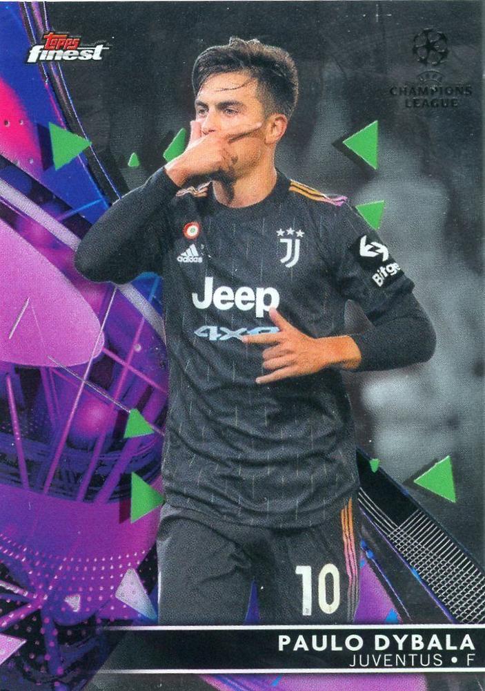 Paulo Dybala 2021 Topps Finest UEFA 26