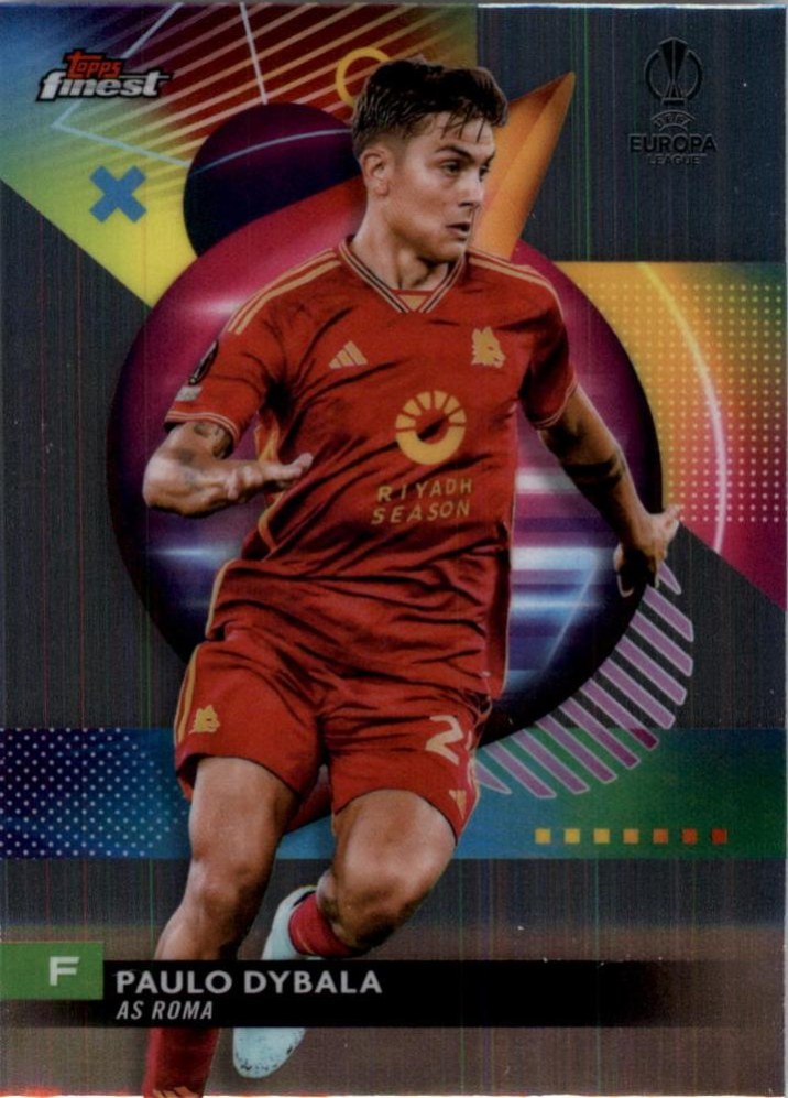 Paulo Dybala 2023 Topps Finest UEFA Club Competitions