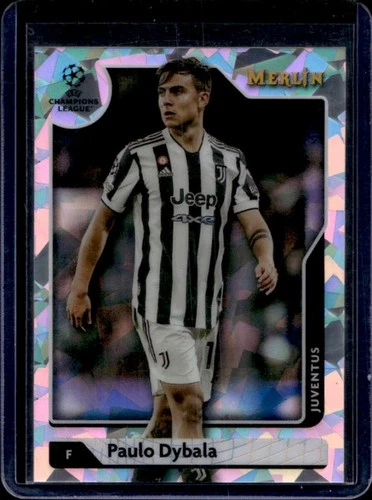 Paulo Dybala 2021 Topps Merlin Chrome Atomic Refractor /250