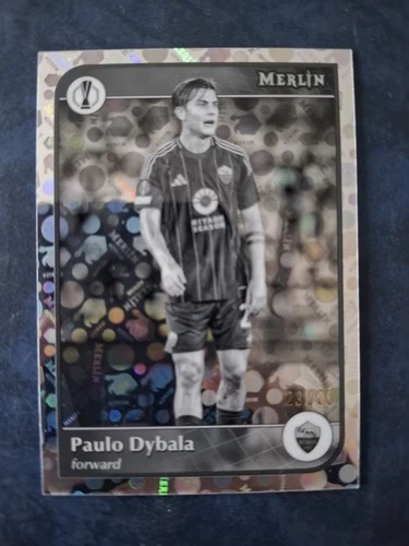Paulo Dybala 2024 Topps Merlin Chrome Refractor /35