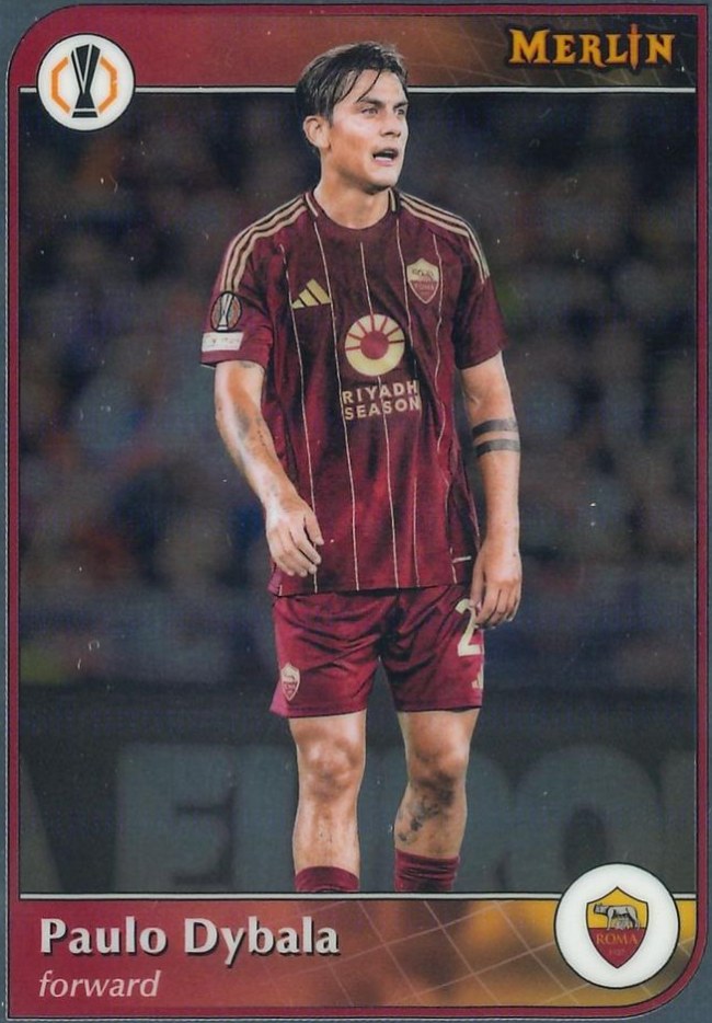 Paulo Dybala 2024 Topps Merlin UEFA Club Competitions
