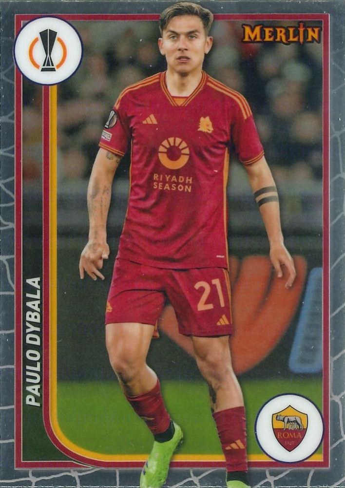 Paulo Dybala 2023 Topps Merlin UEFA Club Competitions