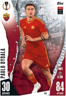 Paulo Dybala 2023 Topps Match Attax UEFA Club Competitions