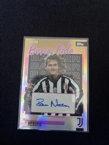 Pavel Nedved 2025 Topps Juventus 01/50